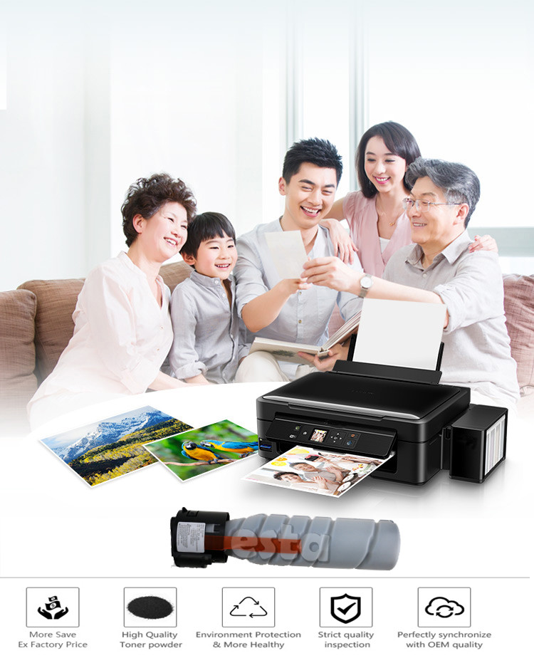 TN117 Black Generic Toner Cartridge For Konica 164 165 184 Copier