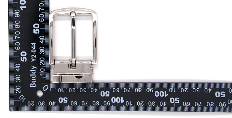 Wenzhou KML 35mm Simple Teeth Pin Zinc Alloy Man Belt Buckle