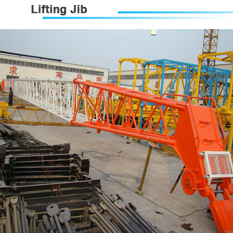 Brand New 6tons QTD2520 Luffing Jib Overhead Tower Crane for Construction Project