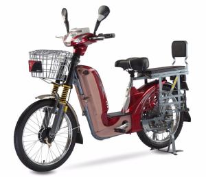 Quality Large Capacity 48V 500W Electric Food Delivery Bike With Front And Rear Drum Brake wholesale