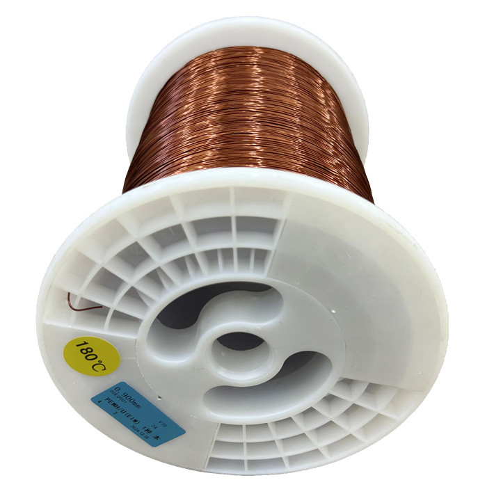 Polyester-Imide Enamelled Wire PEWH 1.0mm-2.0mm Thermal Class 180℃ for High Temperature Motor