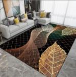 Full Paved Dirt Proof Living Room Floor Carpets Crystal Velvet Sofa Bedroom