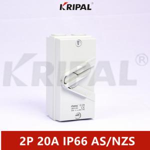 Quality IP66 2P 20A 440V Waterproof Isolating Switch Australian standard wholesale