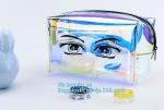 cosmetic zipper bag clothes bags, Slider zipper stand up bag, Plastic Cosmetic