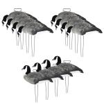 Grey Canada Snow Goose Hunting Decoy With Flocked Head Upright Or Feeder Body