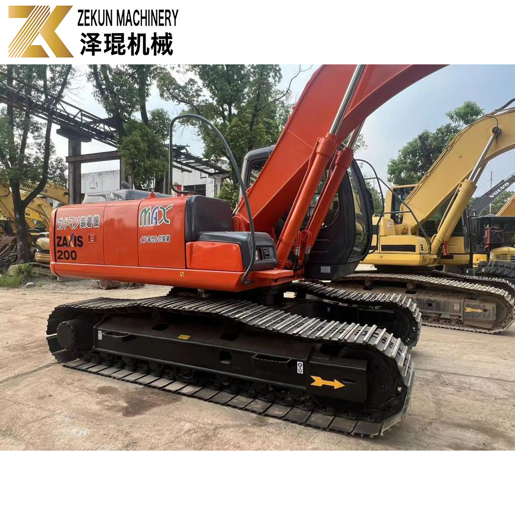 Hitachi ZX 200-6 Hydraulic Crawler Excavator With Other Hydraulic Valve