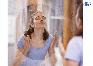 Quality Bathroom Mirror Clear Acrylic Adhesive Anti Fog PET Film wholesale