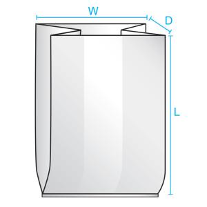 Quality Plastic Cellophane LDPE HDPE Side Gusset Bags Resealable Clear Flat wholesale