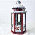 Outside decorative hanging garden Hollow windproof metal Christmas Moroccan