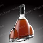 Crystal White Flint Custom Glass Bottle 750 ML for Luxury Liquor and Spirit