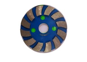 Quality 4'' Wide Segmented Diamond Cup Grinding Wheel For Concrete / Granite wholesale