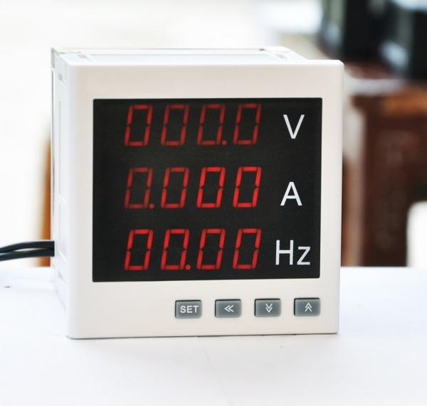 Ac220v Multifunction Energy Meter , 120*120mm Multifunction Power Meter