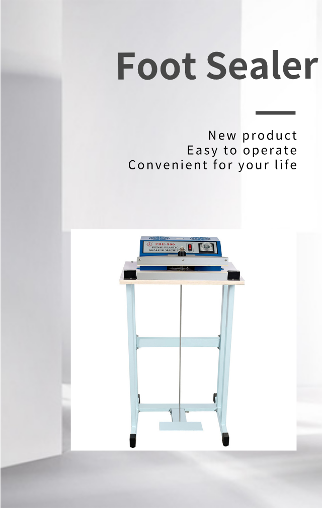 Max Speed 80pcs/min 500mm Foot Sealer Machine for Direct Heat Sealing of Bags