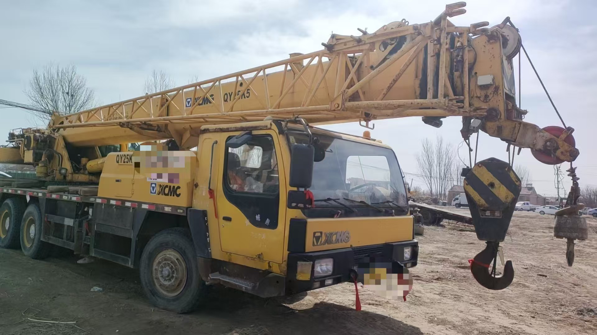 2009 year XC MG Mobile Truck Crane 25 Tons QY25K5 For Sale
