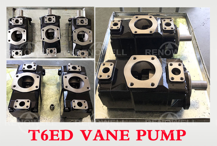 Hydraulic Triple Denison Vane Pumps , High Pressure Vane Pump For Mobile Application