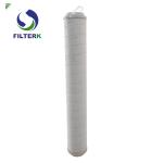 Galvanized End Cap Liquid Filter Cartridge , Deep Filtration Water Filter