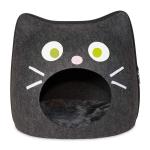 Cat Shape Pet Den Bed Hand Wash Easy Assembly Removable Cover Customized Size