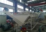 Ss 304 Waste Plastic Film Washing Recycling Machine , Pp Pe Film Washing Line