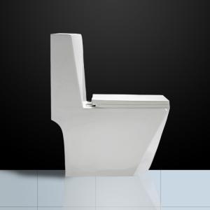 Quality Bathroom Ceramic Conjoined Toilet Luxury Diamond Washdown Water Closet wholesale