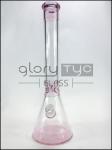 Hand Painted Smoking Water Pipe Thick recycler glass pipe oil dab rig 10inch