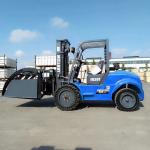 Advanced Control Panel Rough Terrain Forklift Truck Max. Lifting Speed(Full