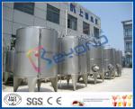 Stainless Steel Double Layer Tank For Storage / Insulation 0 ~ 100℃ Temperature