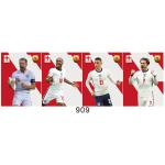New 3D Soccer Star Posters Famous Football Star Europe America Football Flip 3D