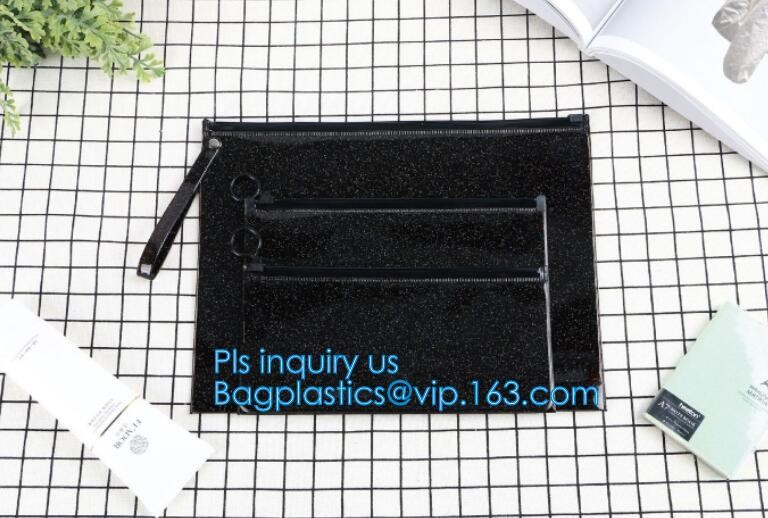 k bag for swimwear packaging, Resealable slider zip lock plastic bags, Pvc Pouch good quality with zipper packing