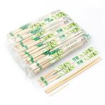 Reusable Boutique Round Stick Bamboo Chopsticks in Natural Bamboo Color
