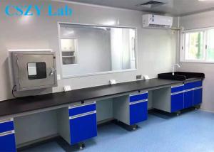 Quality PVC Handle Anti Aging School Lab Furniture Adjustable Height wholesale