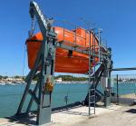 SOLAS Approved FRP 26Persons Tanker Ships Totally Enclosed Motor Propelled