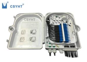 Quality 24FO fiber optic termination FTTH box for outdoor pole mounted loaded PLC splitter wholesale