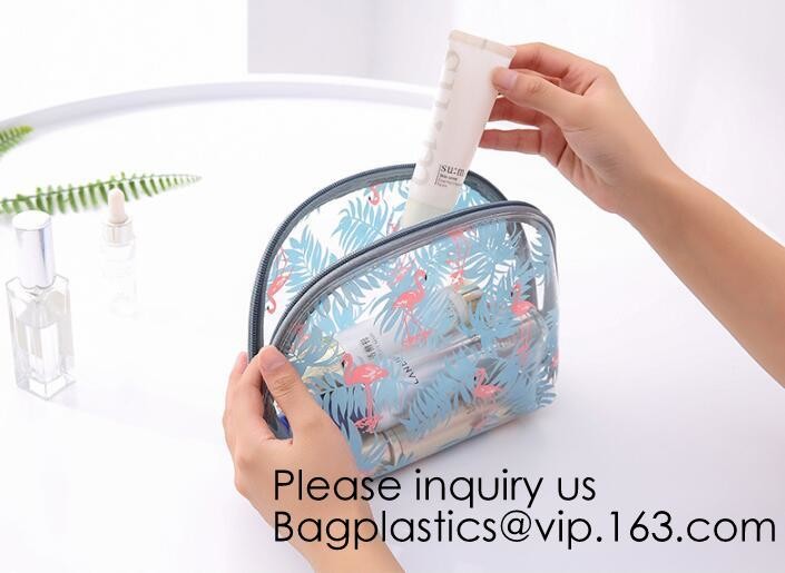 Waterproof PVC Cosmetic Pouch Wholesale Cheap Make Up Makeup Case Bag Travel Toiletry Pouch Organizer, bagease, bagplast