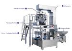 Auto Rotary Potato Chips Packing Machine 50 bag/Min