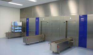 Quality Food Grade Standard GMP Clean Room Disinfecting PLC Laminar Flow wholesale