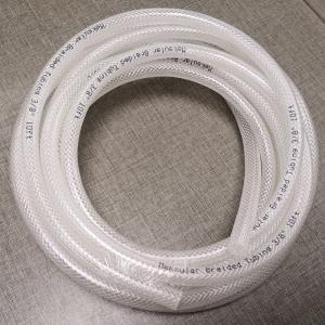 Quality Meksular Braided Tubing PVC Clear Hose Reinforced With Fiber wholesale