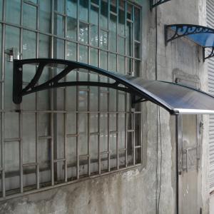 Quality Outdoor seating PC Canopy Bracket for Polycarbonate Hollow or Solid Sheet wholesale
