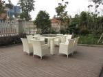 Modern Fashion White Dining Room Sets , Home Kitchen Chair Set