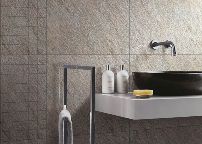 Scratch Resistant Sandstone Porcelain Tiles Absorption Rate Less Than 0.05%