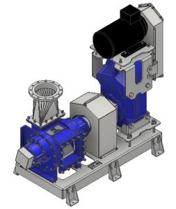 Quality 15kw 20m3/H Render Solid Materials Transportation Pump wholesale