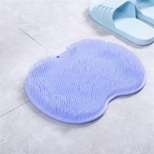 Quality Nontoxic Anti Slip Silicone Foot Brush Odorless Silicone Shower Foot Scrubber wholesale