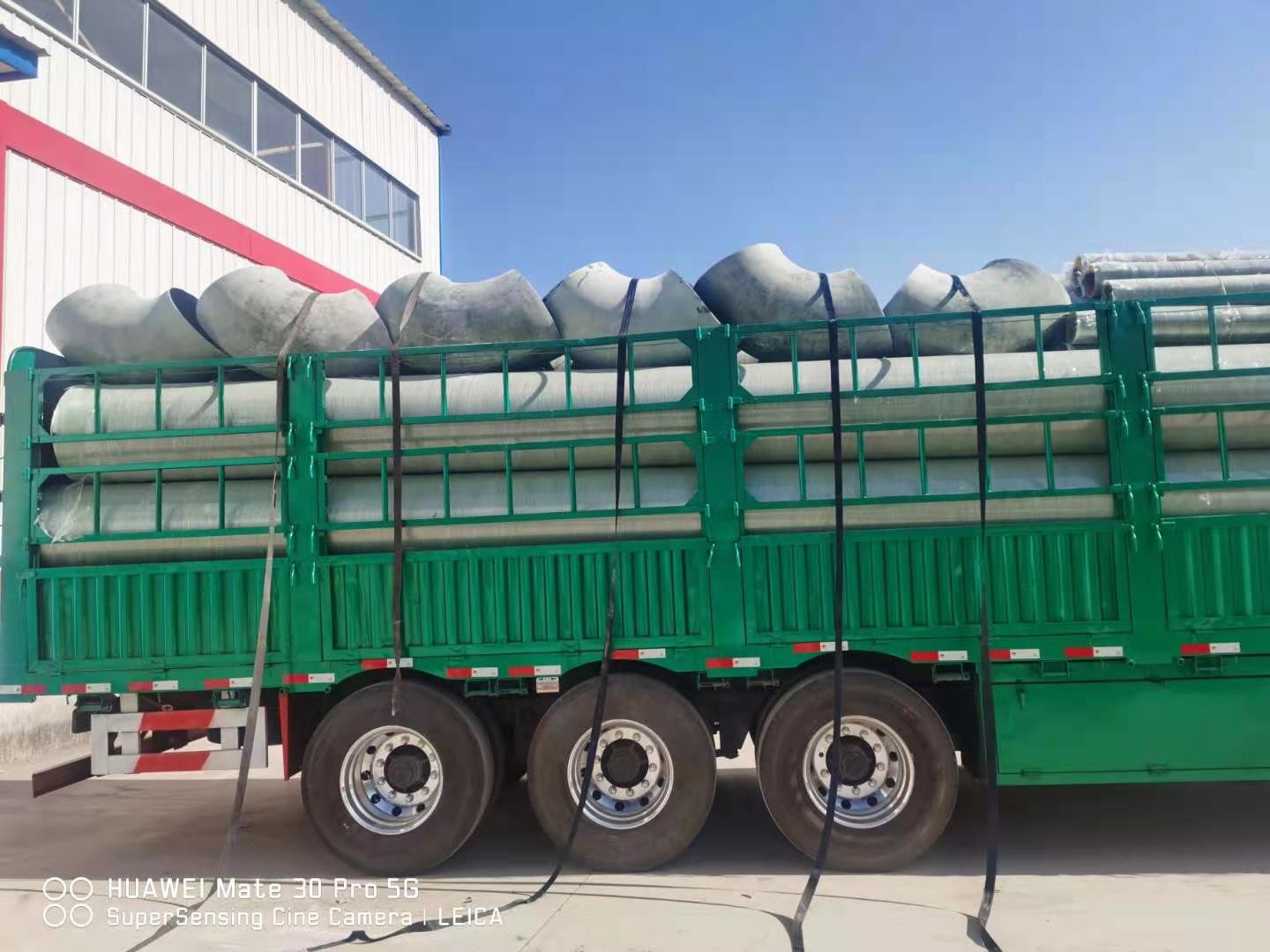 Long Lasting Durable Reinforced Fiberglass Pipe With Max Length Of 12m