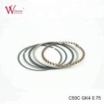 Water Cooled Motorcycle Piston Kits , C50C GK4 0.75 Motorcycle Cylinder Kit