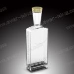 Beautiful 750ML Rum Glass Bottle