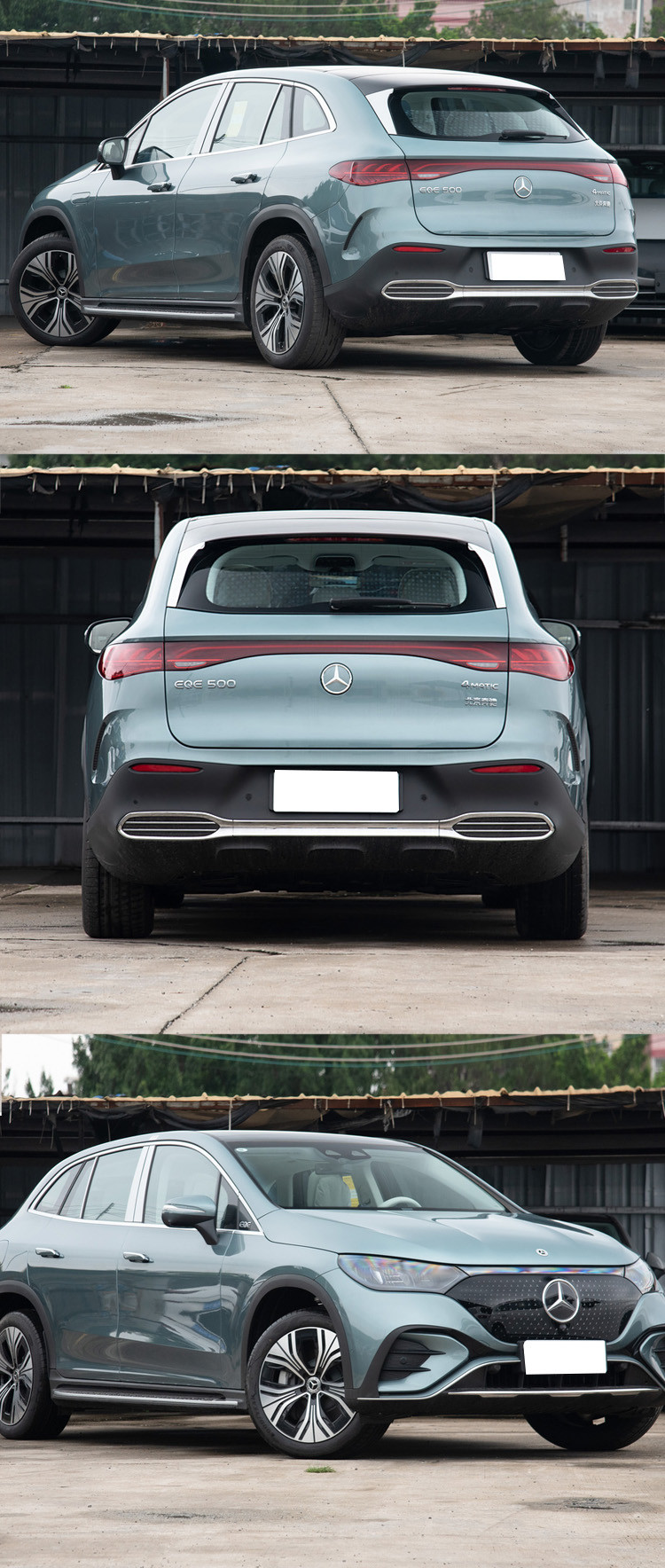 Pure Electric Mercedes Benz EQE 500 4matic SUV Luxurious 5 Seater With Autopilot