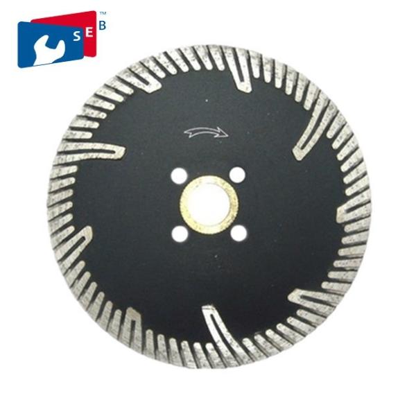 Cheap Turbo 10 Inch Circular Saw Blade Diamond Edge For Cutting Granite Asphalt Concrete for sale