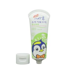 Quality 60g Mosquito Repellent Plastic Tube Packaging With Acr End Sealing wholesale