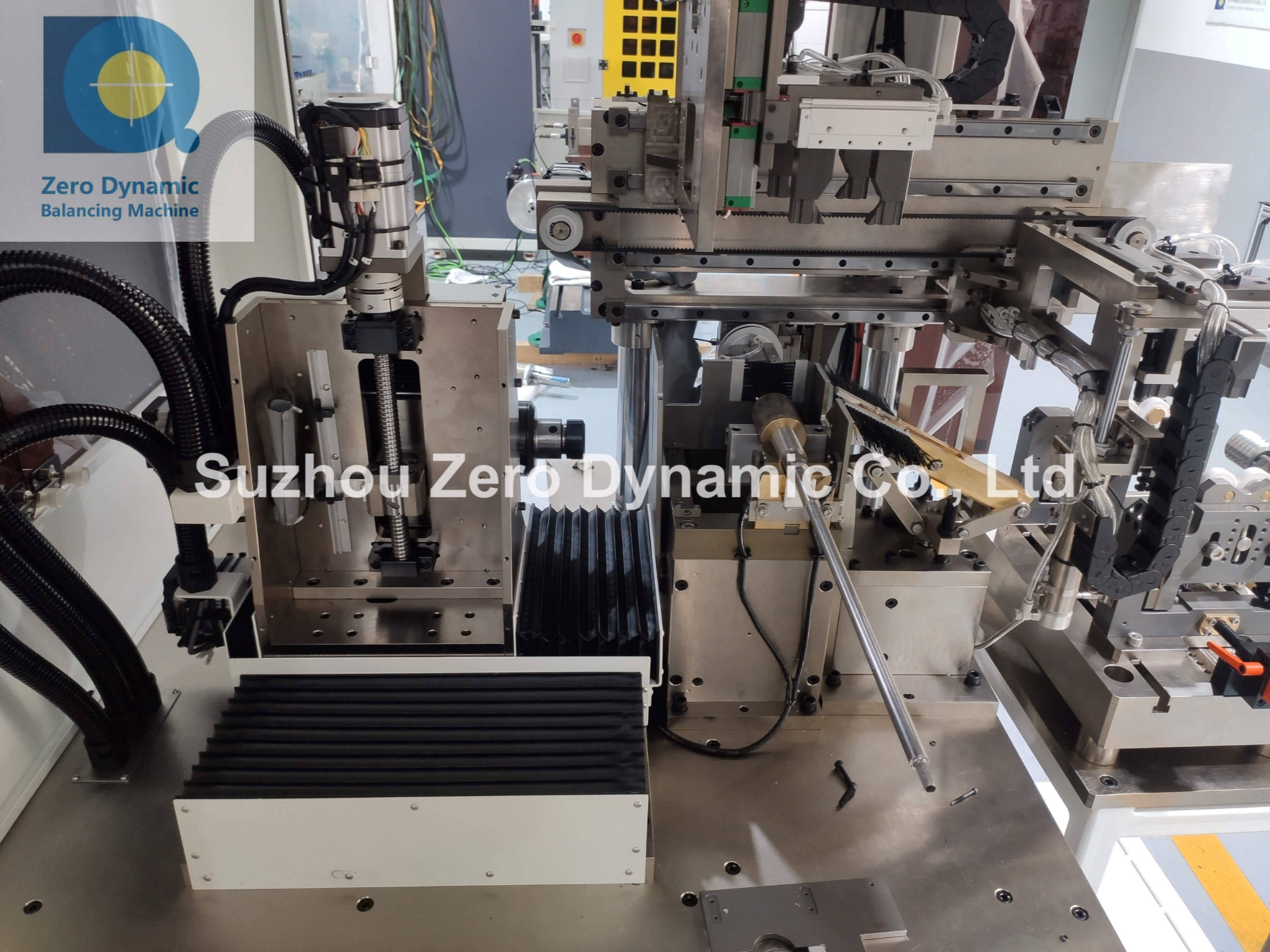Two Station Water Pump Motor Rotor Automatic Balancing Machine, Customized Automatic Balancing Machine