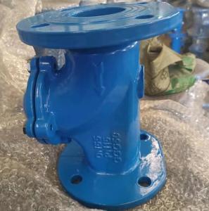 Quality DN80 PN16 GGG50 DIN3202 F6 ball type check valve wholesale