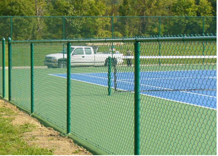 Durable Chain Link Fence Galvanized Wire / Pvc Coated Wire For Play Ground